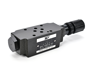 疊加式單向節流閥